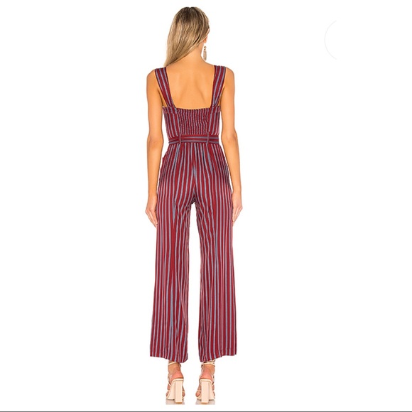 FREE PEOPLE BUTTON DOWN JUMPSUIT - Picture 4 of 7